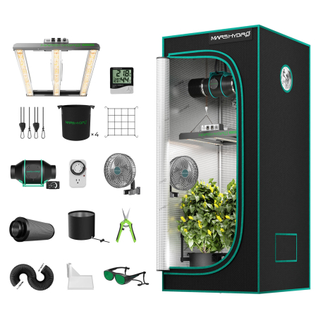 Kompletní sestava Mars Hydro Grow set FC-E 1500