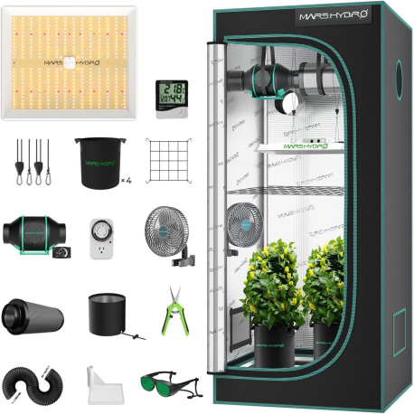 Kompletní sestava Mars Hydro Grow set TS1000